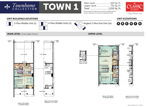 a typical floor plan of a town house